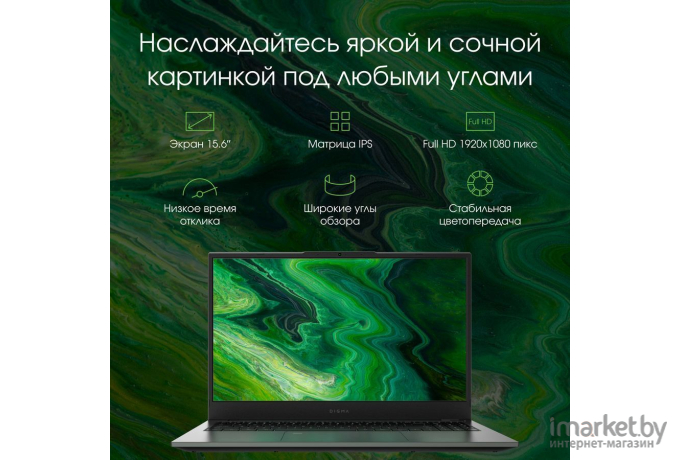 Ноутбук Digma Pro Fortis M Core i3 10110U серый (DN15P3-8CXF01)