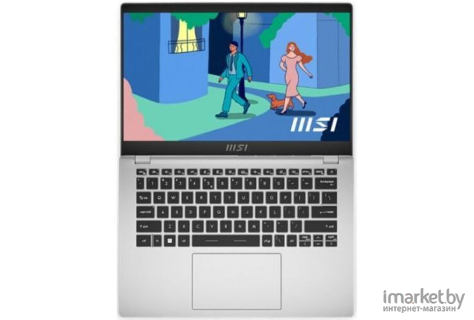 Ноутбук MSI Modern 14 C12M-238RU Core i7 1255U серебристый (9S7-14J111-238)