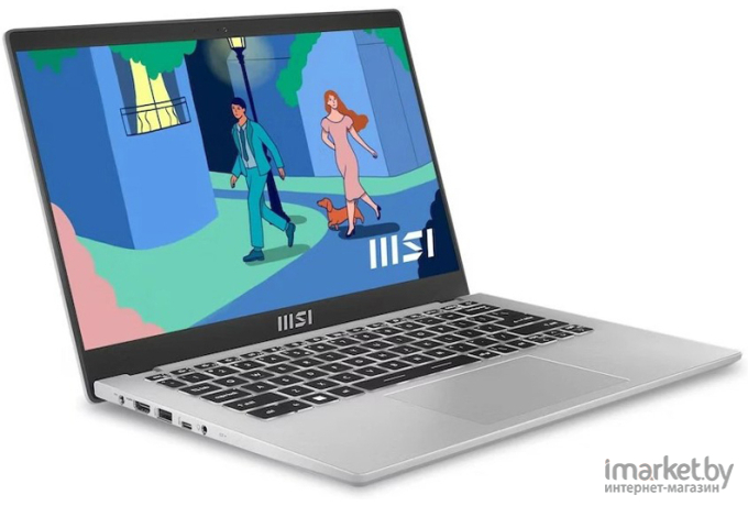 Ноутбук MSI Modern 14 C12M-240XRU Core i5 1235U серебристый (9S7-14J111-240)