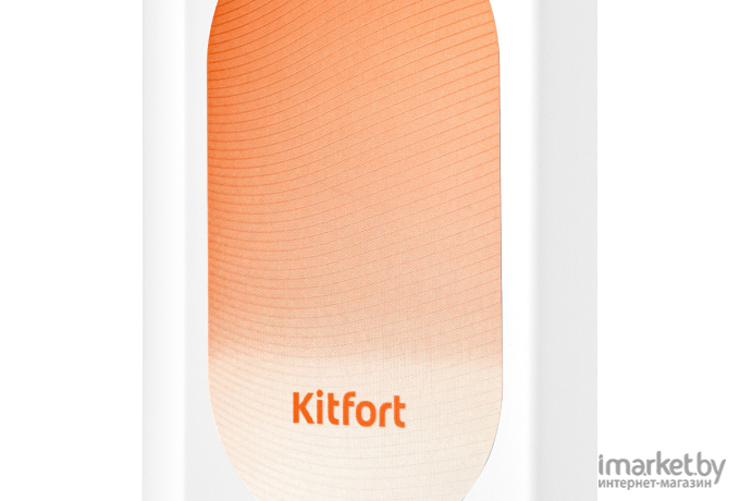 Беспроводной мини-вентилятор KITFORT KT-406-3 бело-оранжевый