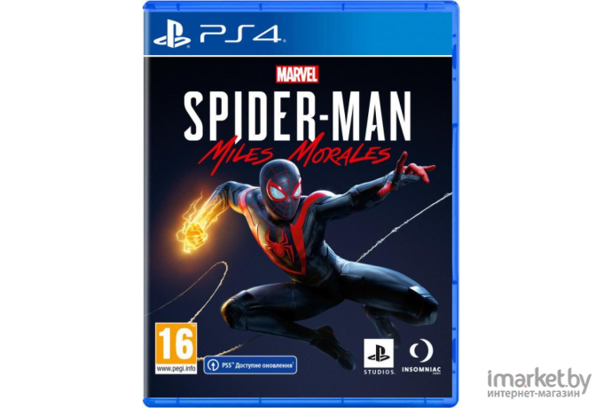 Игра для приставки Sony PS4 Marvels Spider-Man: Miles Morales RU version (711719819127)