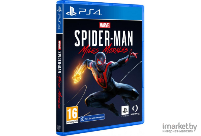 Игра для приставки Sony PS4 Marvels Spider-Man: Miles Morales RU version (711719819127)