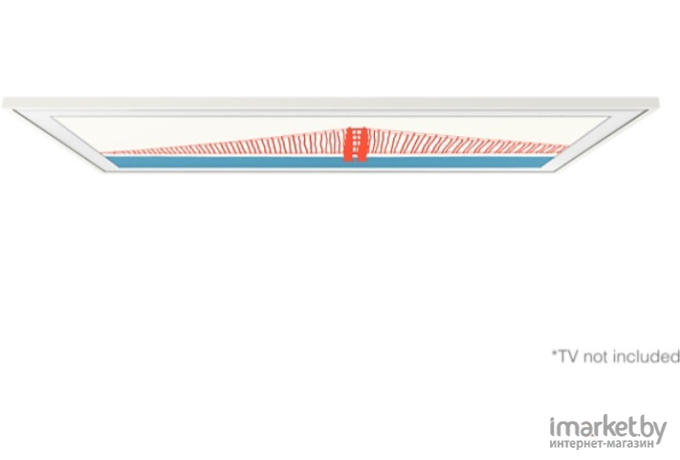 Рамка для телевизора Samsung The Frame 2021 85 белый (VG-SCFA85WTBRU)