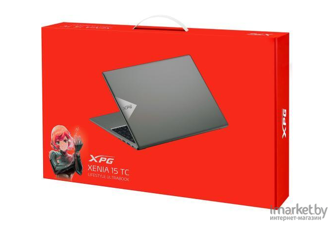 Ноутбук Adata XPG Xenia 15TC Core i5 1135G7 8Gb серебристый (XENIATC15I5G11GXEL9-GYCRU)