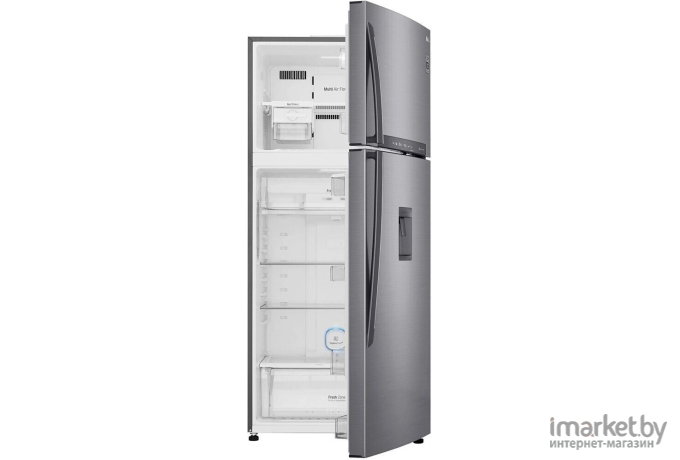 Холодильник LG GC-F502HMHU Серый металлик