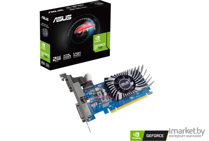 Видеокарта Asus PCI-E GT730-2GD3-BRK-EVO NVIDIA GeForce GT 730 2048Mb