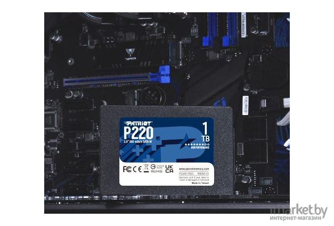 Жесткий диск (накопитель) SSD Patriot SATA III 1Tb P220S1TB25