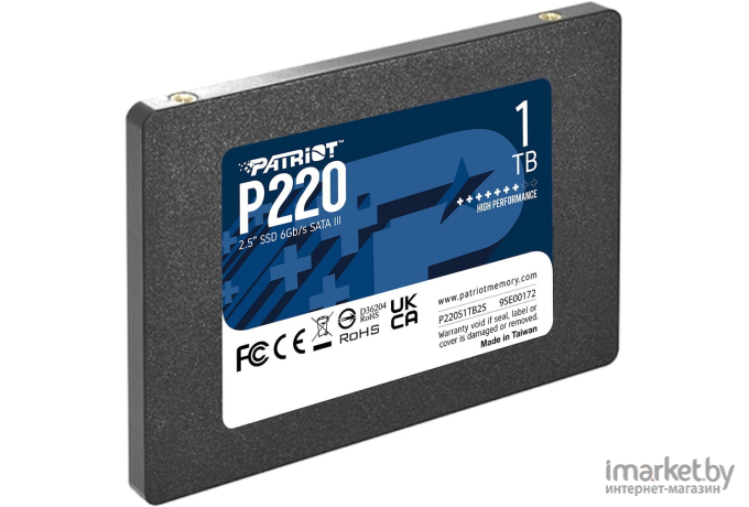 Жесткий диск (накопитель) SSD Patriot SATA III 1Tb P220S1TB25