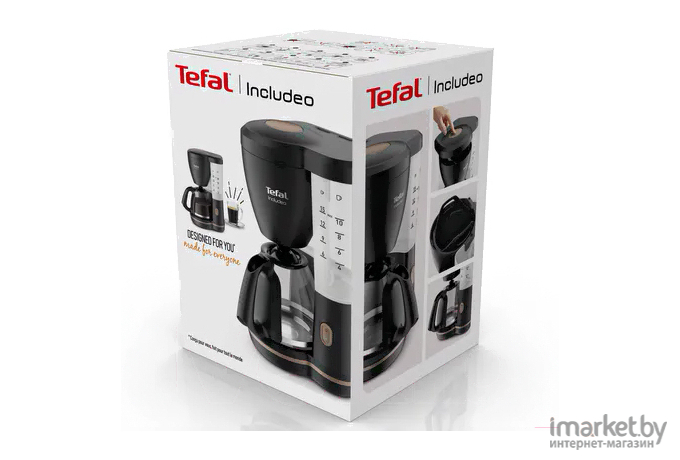 Капельная кофеварка Tefal Includeo (CM533811)