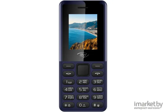 Мобильный телефон Itel IT2163N Deep Blue (ITL-IT2163N-DEBL)