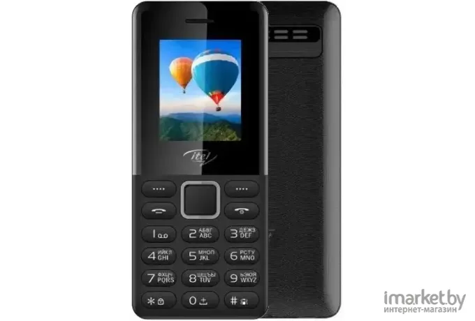 Мобильный телефон Itel IT2163N Black (ITL-IT2163N-BK)