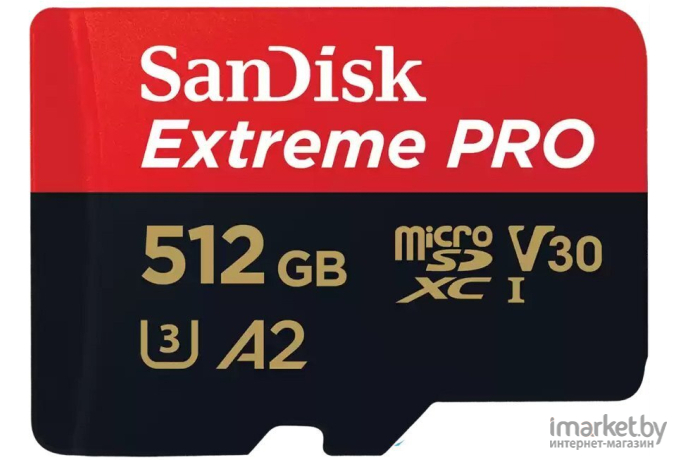 Карта памяти SanDisk microSDXC 512GB Ultra Class 10 (SDSQXCD-512G-GN6MA)