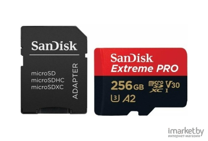 Карта памяти SanDisk microSDXC 256GB Ultra Class 10 (SDSQXCD-256G-GN6MA)