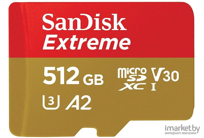 Карта памяти SanDisk microSDXC 512GB Ultra Class 10 (SDSQXAV-512G-GN6MA)