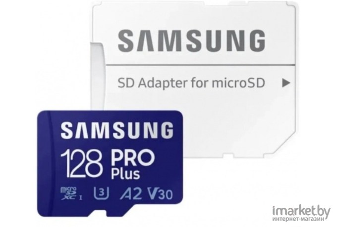 Карта памяти Samsung microSDXC 128GB PRO Plus Class 10 (MB-MD128KA/KR)