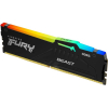 Оперативная память Kingston FURY Beast Black RGB 16GB DDR5 6000Mhz (KF560C36BBEA-16)