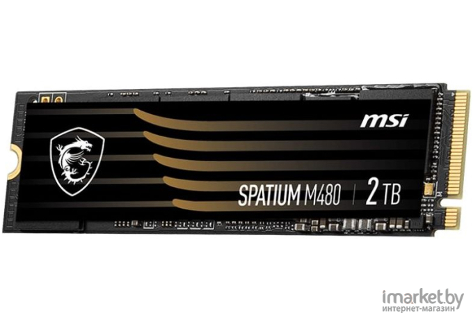 SSD-накопитель MSI Spatium M480 HS 2TB (S78-440Q100-P83)