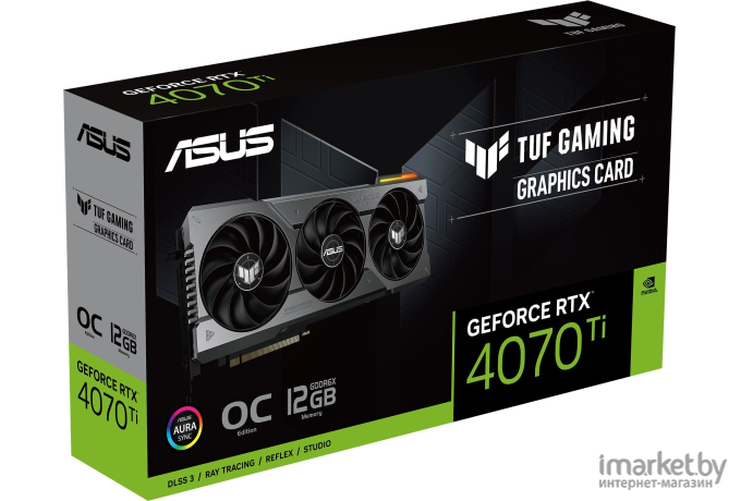 Видеокарта ASUS TUF Gaming GeForce RTX 4070 Ti 12GB GDDR6X (90YV0IJ1-M0NA00)