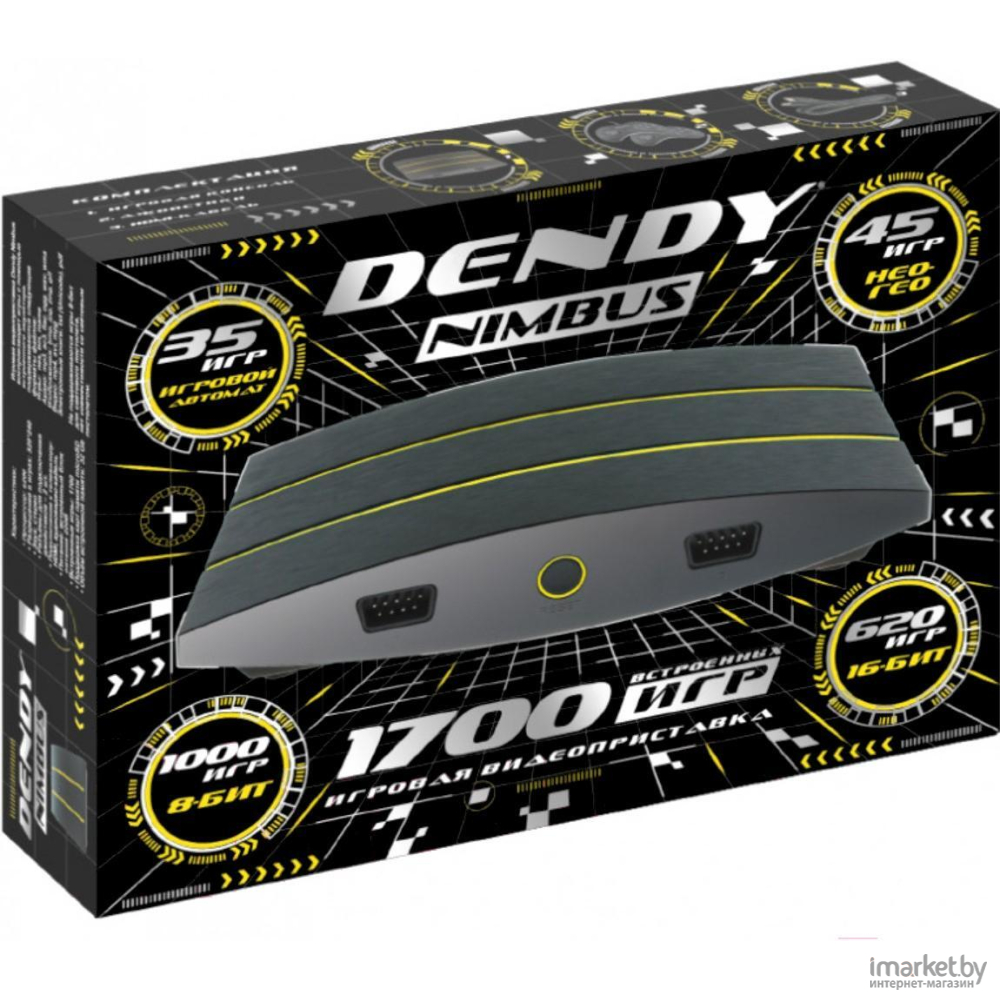 Отзывы на игровая консоль dendy nimbus 1700 игр с hdmi черный/желтый от  покупателей и мастеров