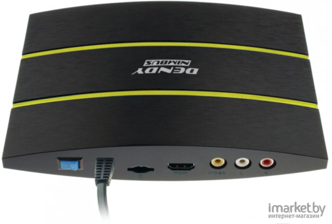 Игровая консоль Dendy Nimbus 1700 игр с HDMI черный/желтый