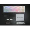 Клавиатура Royal Kludge RK71 White (USB/2.4 GHz/Bluetooth, RGB, Hot Swap, Red switch)