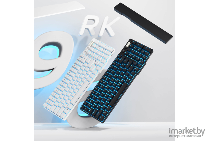 Клавиатура Royal Kludge RK96 White (USB/2.4 GHz/Bluetooth, RGB, Hot Swap, Red switch)