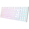 Клавиатура Royal Kludge RK92 White (USB/2.4 GHz/Bluetooth, RGB, Hot Swap, Red switch)