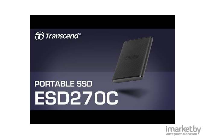 Твердотельный накопитель SSD Transcend External 1.0Tb ESD270C черный (TS1TESD270C)