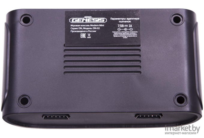 Игровая консоль Retro Genesis Modern Mini + 175 игр + 2 джойстика Black