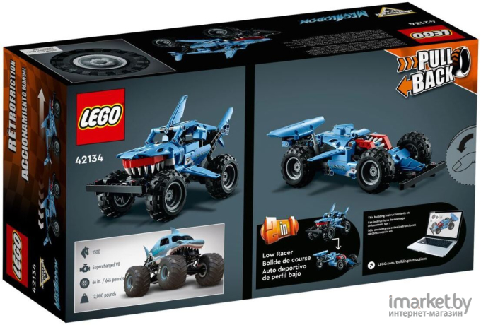 Конструктор Lego Technic Monster Jam Megalodon (42134)