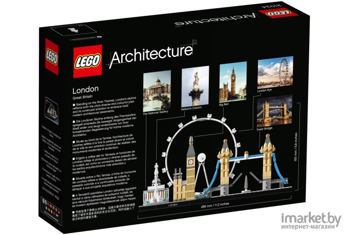 Конструктор Lego Architecture Лондон (21034)