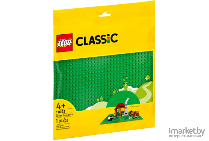 Конструктор Lego Classic Зеленая базовая пластина (11023)