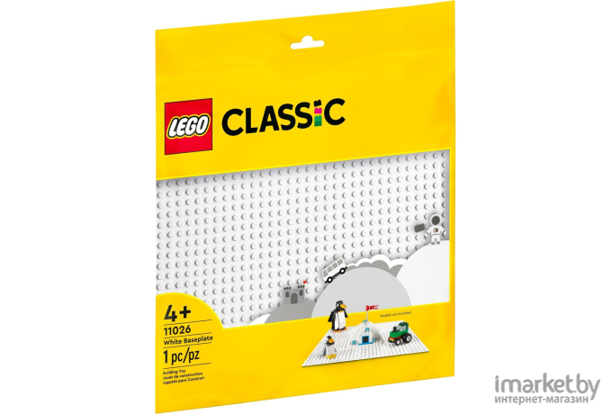 Конструктор Lego Classic Белая базовая пластина (11026)