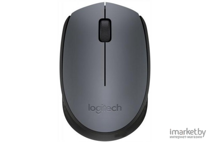 Мышь Logitech M170 Серый/Черный (910-004646)