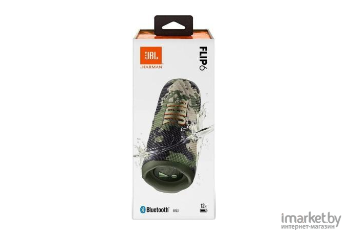 Беспроводная акустика JBL Flip 6 SQUAD Camouflage