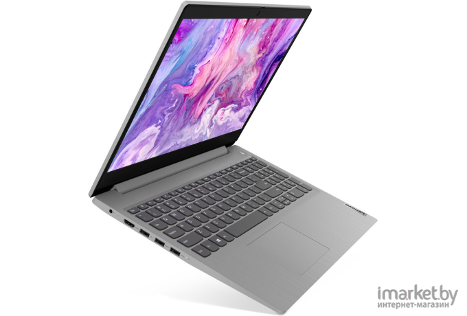 Ноутбук Lenovo IdeaPad 3 15IGL05 серый (81WQ00JARK)