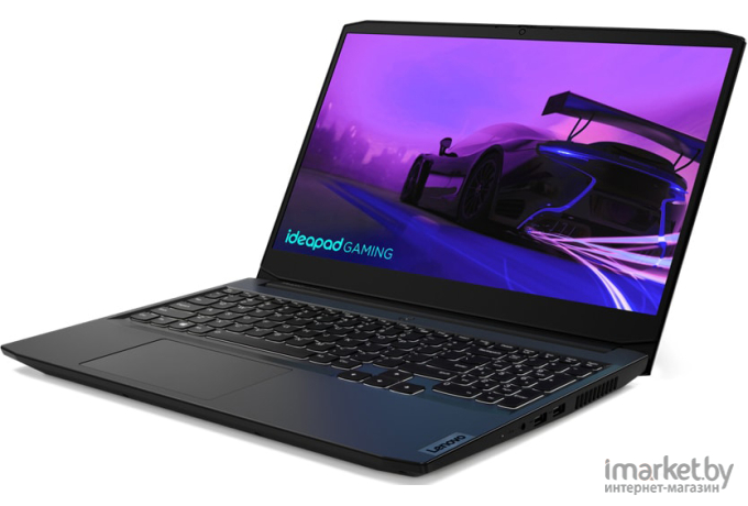 Ноутбук Lenovo IdeaPad Gaming 3 15IHU6 черный (82K101A5RM)