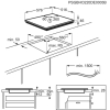 Варочная поверхность Electrolux EIT60443X черный