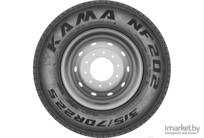 Автомобильные шины KAMA NF 202 245/70R19.5 136/134M