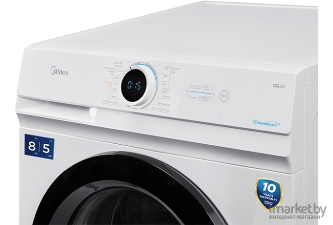 Стиральная машина Midea MF100D80BS/W-RU