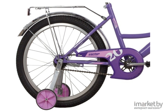 Детский велосипед Novatrack Vector 20 Фиолетовый (203VECTOR.LC22)