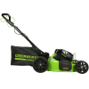 Аккумуляторная газонокосилка GreenWorks GC82LM51SP2 82В (2515907)