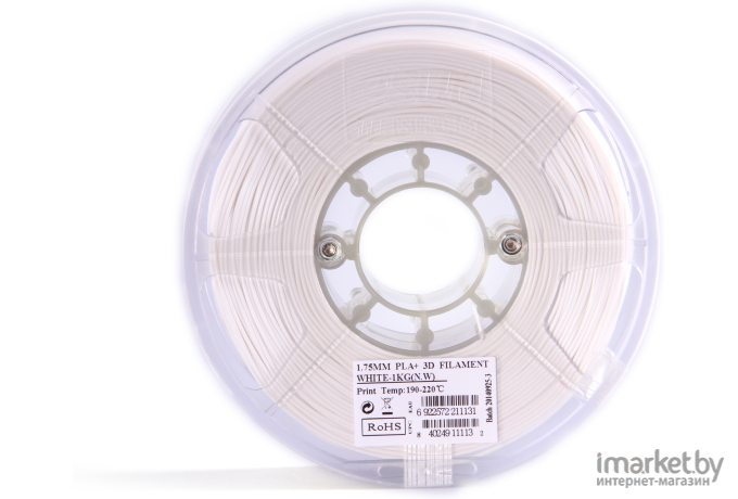 Пластиковая нить eSUN PLA+ 1,75 мм Bone White (PLA+175BW1)