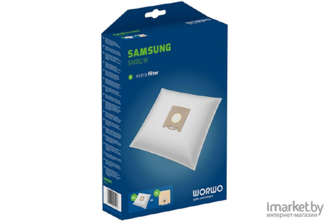 Комплект пылесборников Worwo SMB01LUZ40_T для Samsung VP95B VP77 40 шт