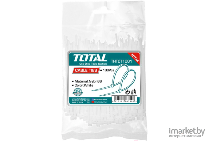 Хомут-стяжка Total THTCT3001 (100 шт)