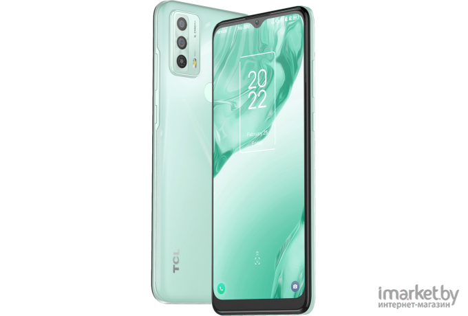 Мобильный телефон TCL 20B 6159K 4GB/64GB Mint Green (6159K-2CLCBY12-4)