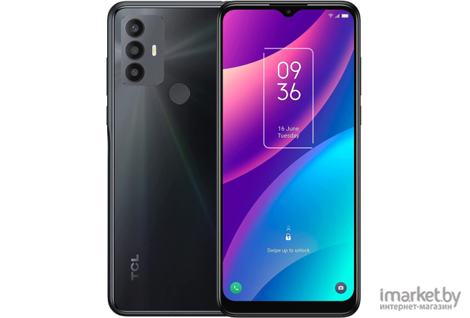 Смартфон TCL 30SE 6165H 4GB/64GB Space Gray (6165H-2ALCBY12-4)