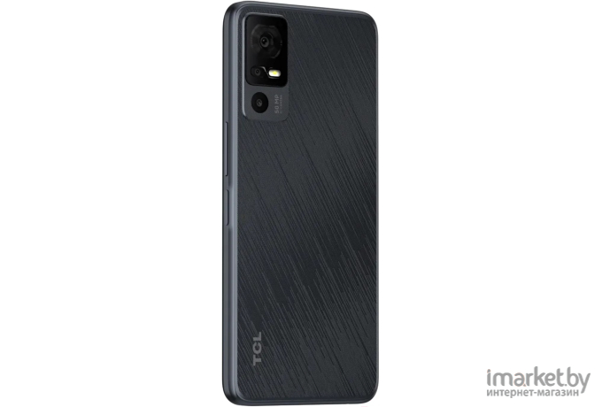 Смартфон TCL 40R 5G T771K 4GB/128GB Starlight Black (T771K1-2ALCBY12-4)