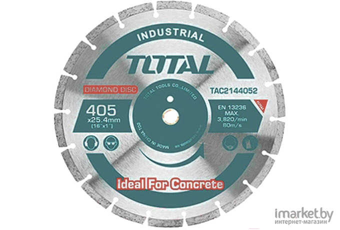 Алмазный диск (по бетону) Total TAC2144052