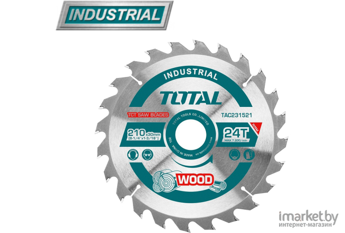 Диск пильный Total 24 зуба TAC231521